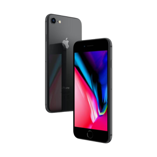 iPhone 8 gebraucht kaufen – 64 GB, Schwarz, neuer Akku – Mujitech